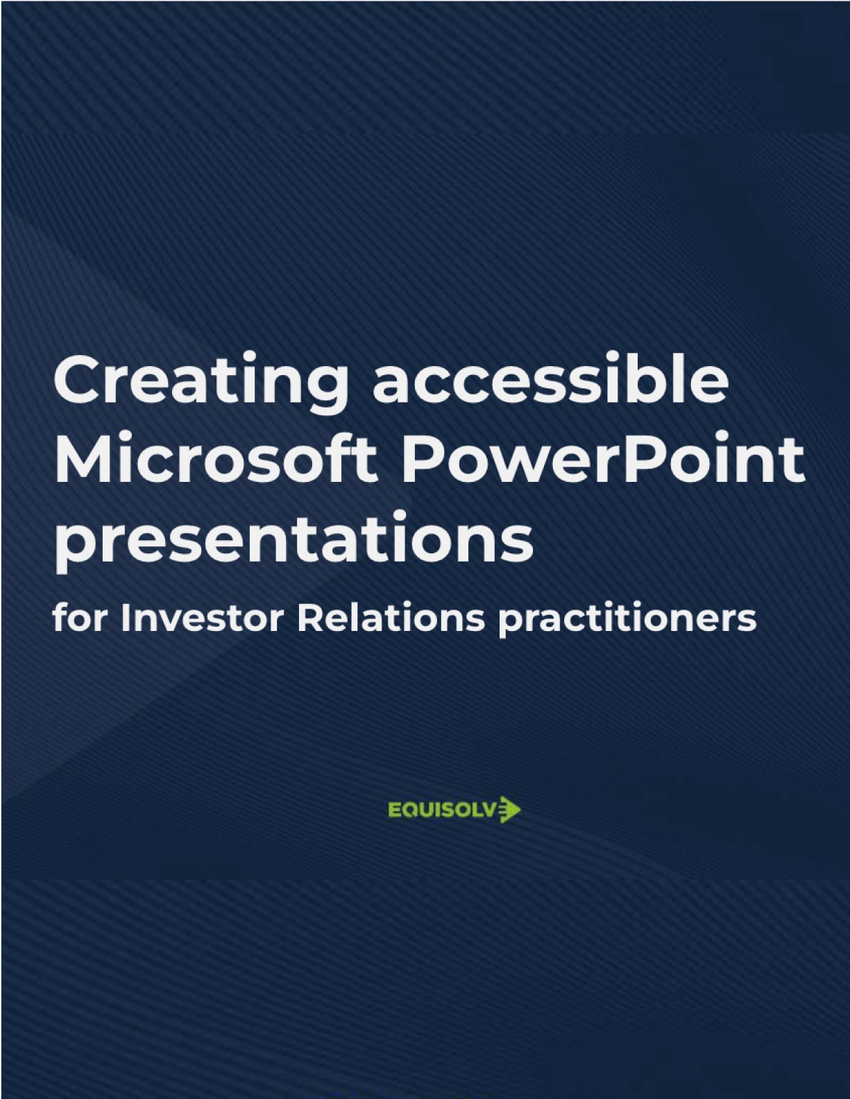 How to make your PowerPoint presentations accessible
