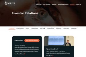 Opus Genetics, Inc.