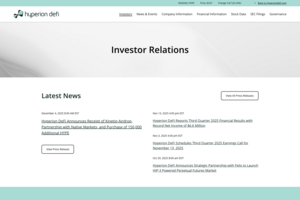 Hyperion DeFi, Inc.