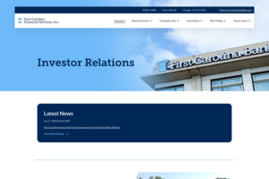 First Carolina Financial Services, Inc.