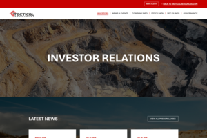 Tactical Resources Corporation