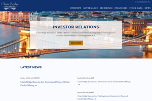 Chain Bridge Bancorp, Inc.