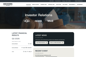 Deckers Outdoor Corporation