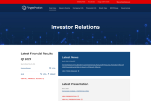 FingerMotion, Inc.