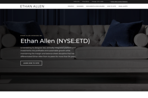 Ethan Allen Interiors Inc. - Proxy Site